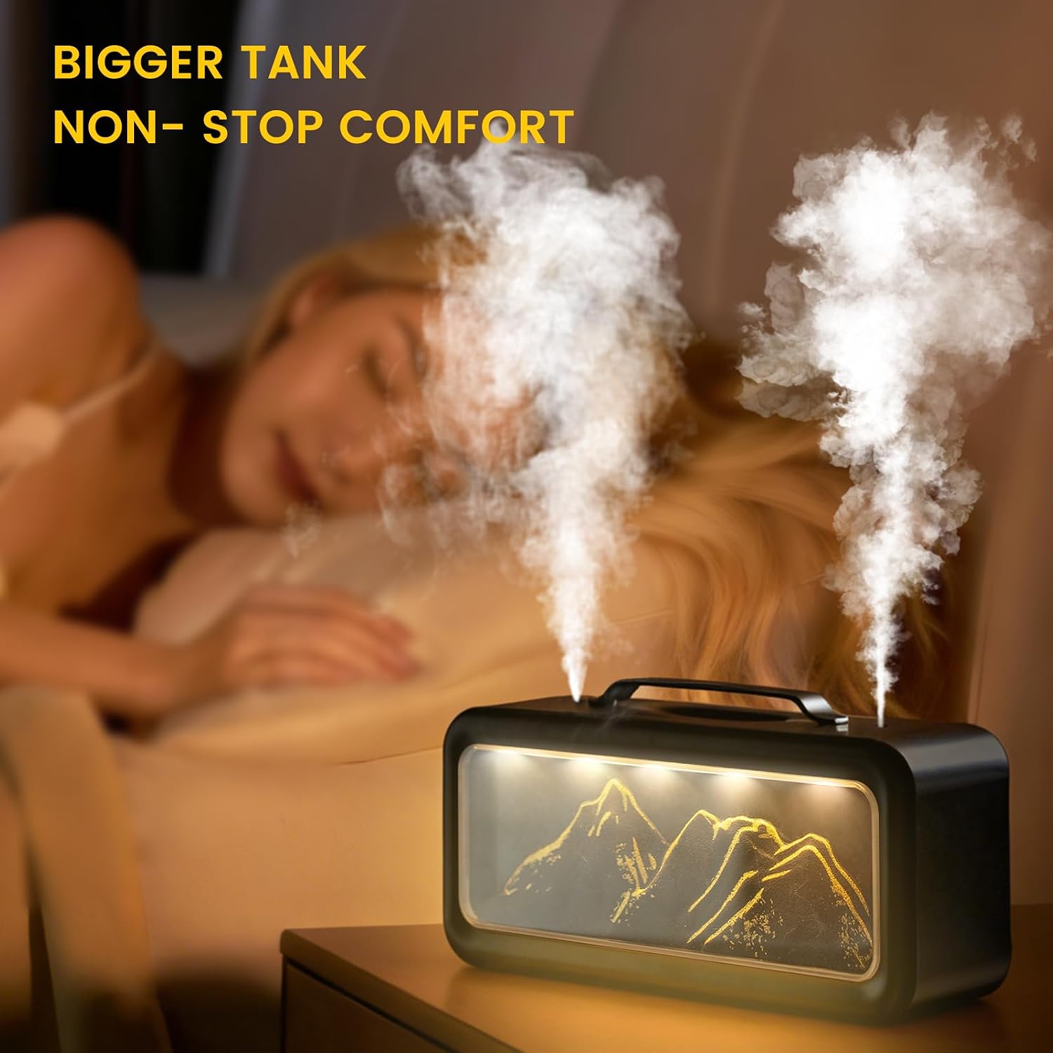 Humidifier Nursery Quiet - 2026 New Upgrade Small Humidifiers For