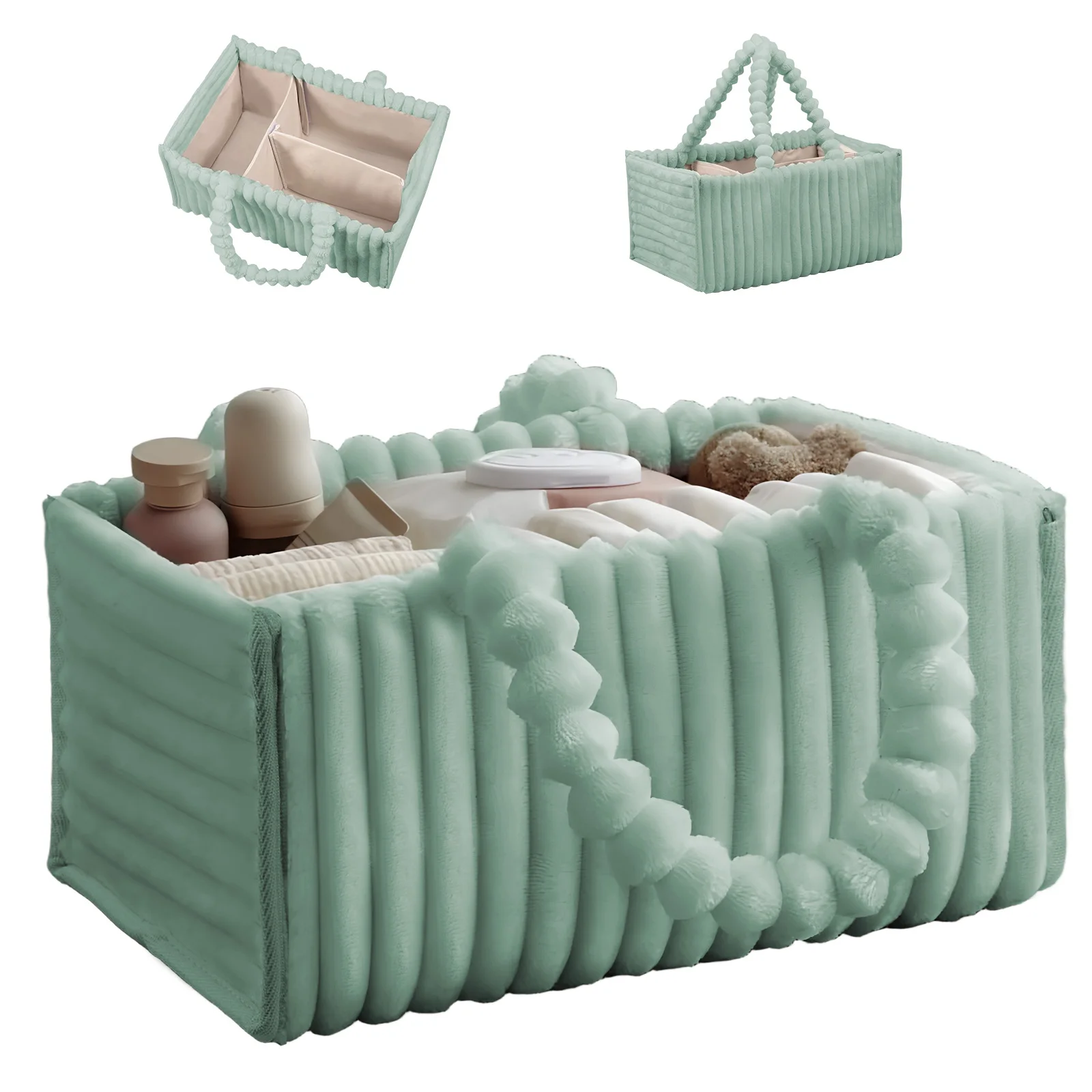 Baby Nursery Organiser - Baby Diaper Bag Organizer Portable Diaper