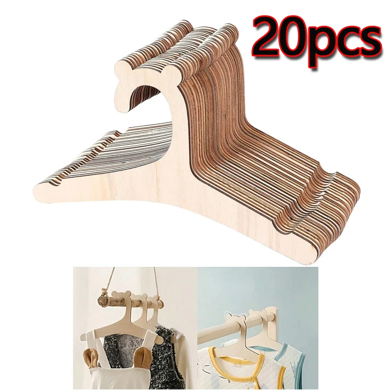 Baby Nursery Hangers - yes5/10/20/50pcs Baby Clothes Rack Cute Bear