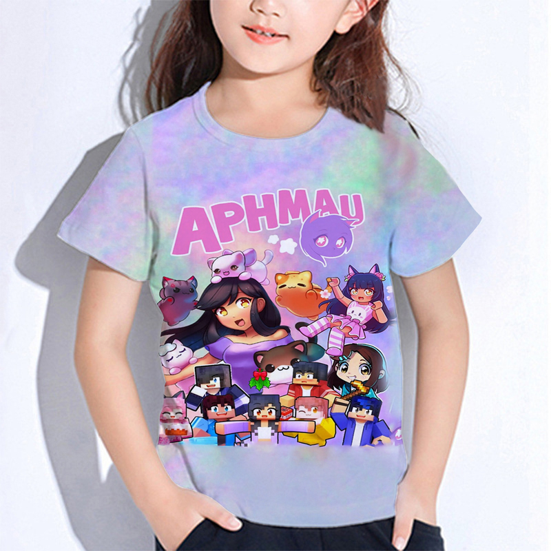 Baby Nursery Ideas Boy - Aphmau Meows Cat T Shirts Cartoon