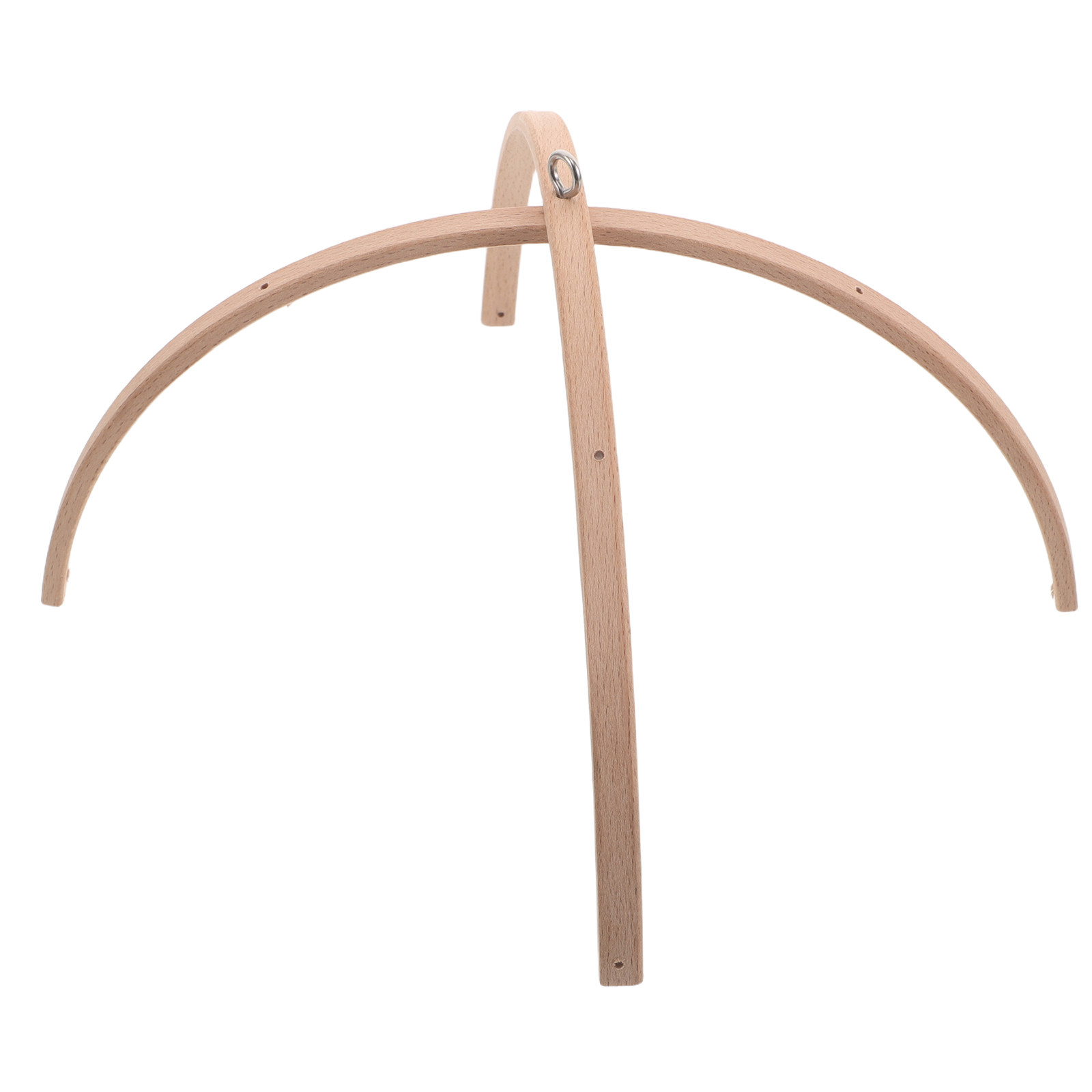 Baby Nursery Hangers - Bamboo Wooden Mobile Frame Wind Chime
