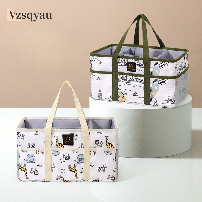Baby Nursery Table - Baby Diaper Ball Bag Organizer Portable