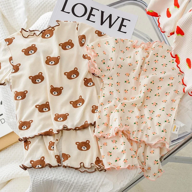 Baby Nursery Ideas Boy - 2026 Summer cotton cartoon casual Pajama