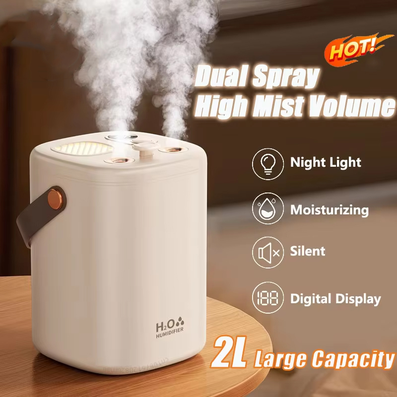 Humidifier Nursery Quiet - 1L Ultrasonic Humidifier for Baby Nursery