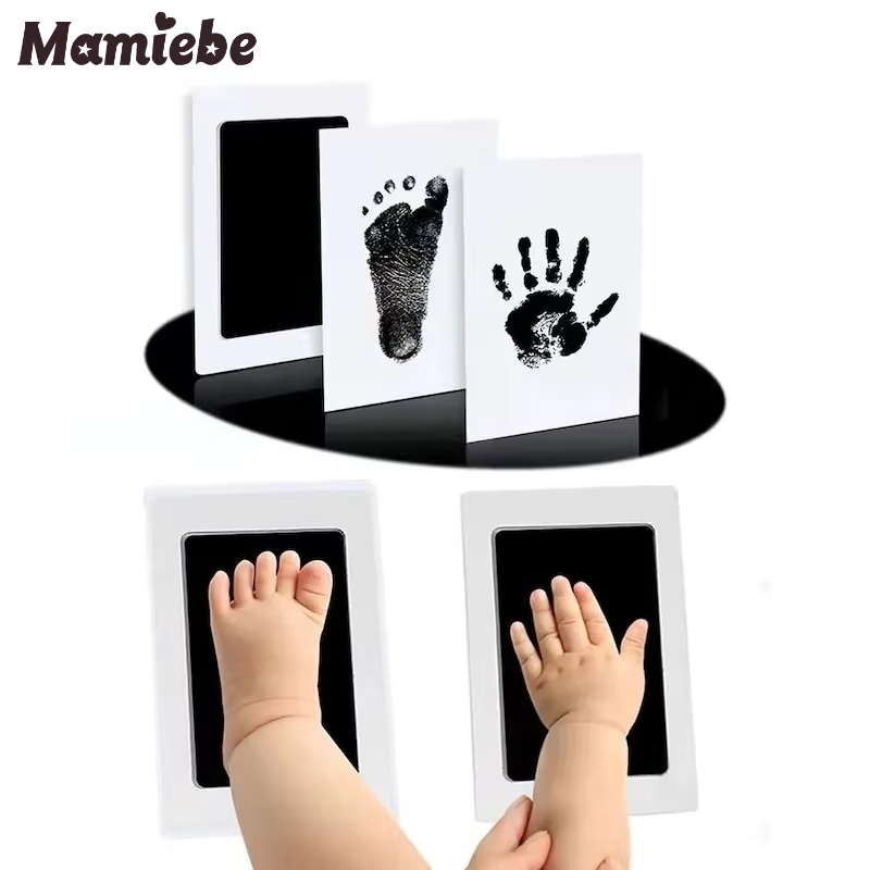 Footprint Ink Kit - Non-Toxic Baby Handprint Kit: Capture Newborn