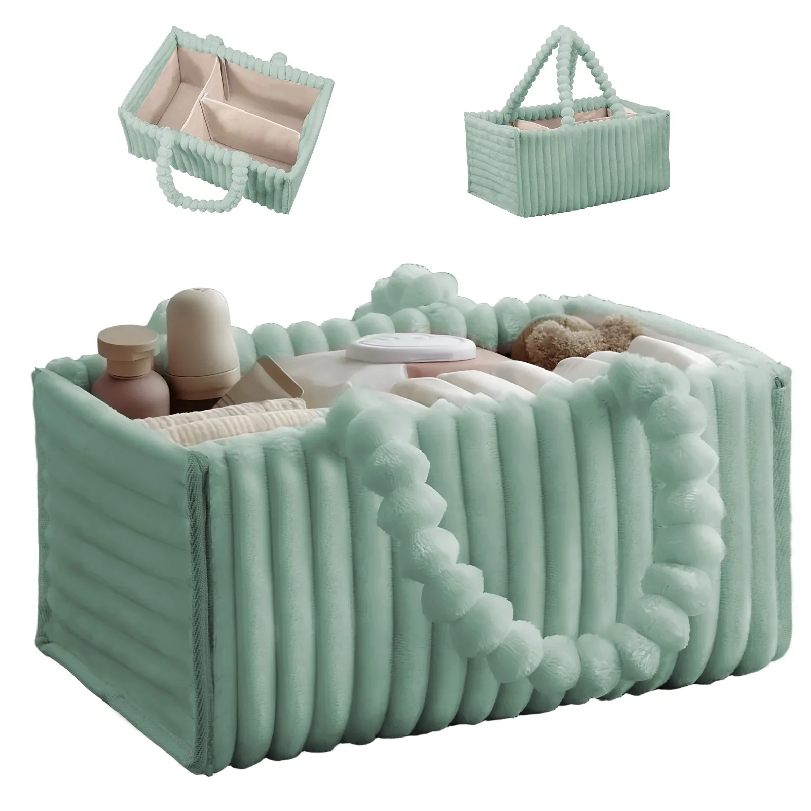 Baby Nursery Organiser - Baby Diaper Bag Organizer Portable Diaper