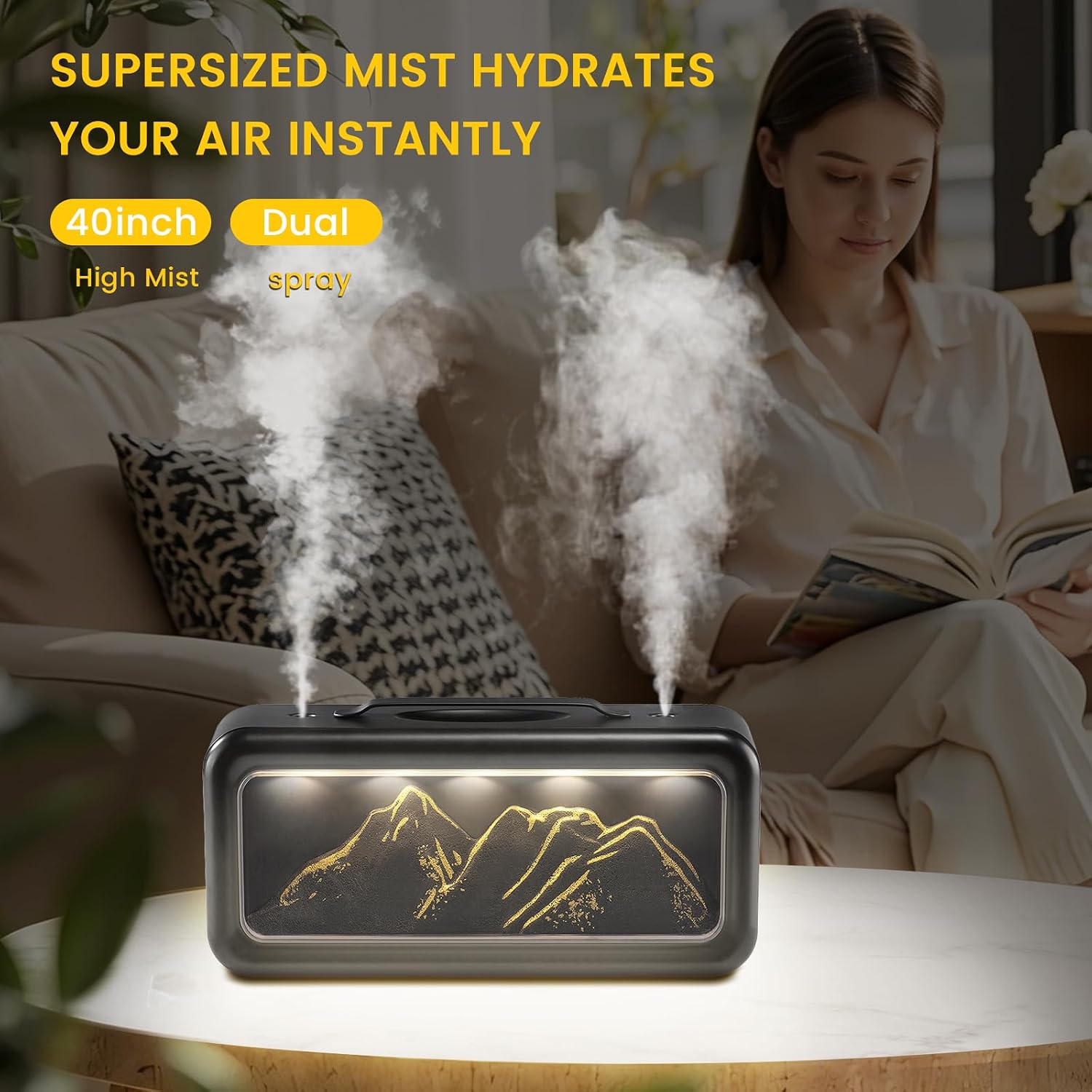 2026 New Upgrade Small Humidif - Humidifier Nursery Quiet recension och pris