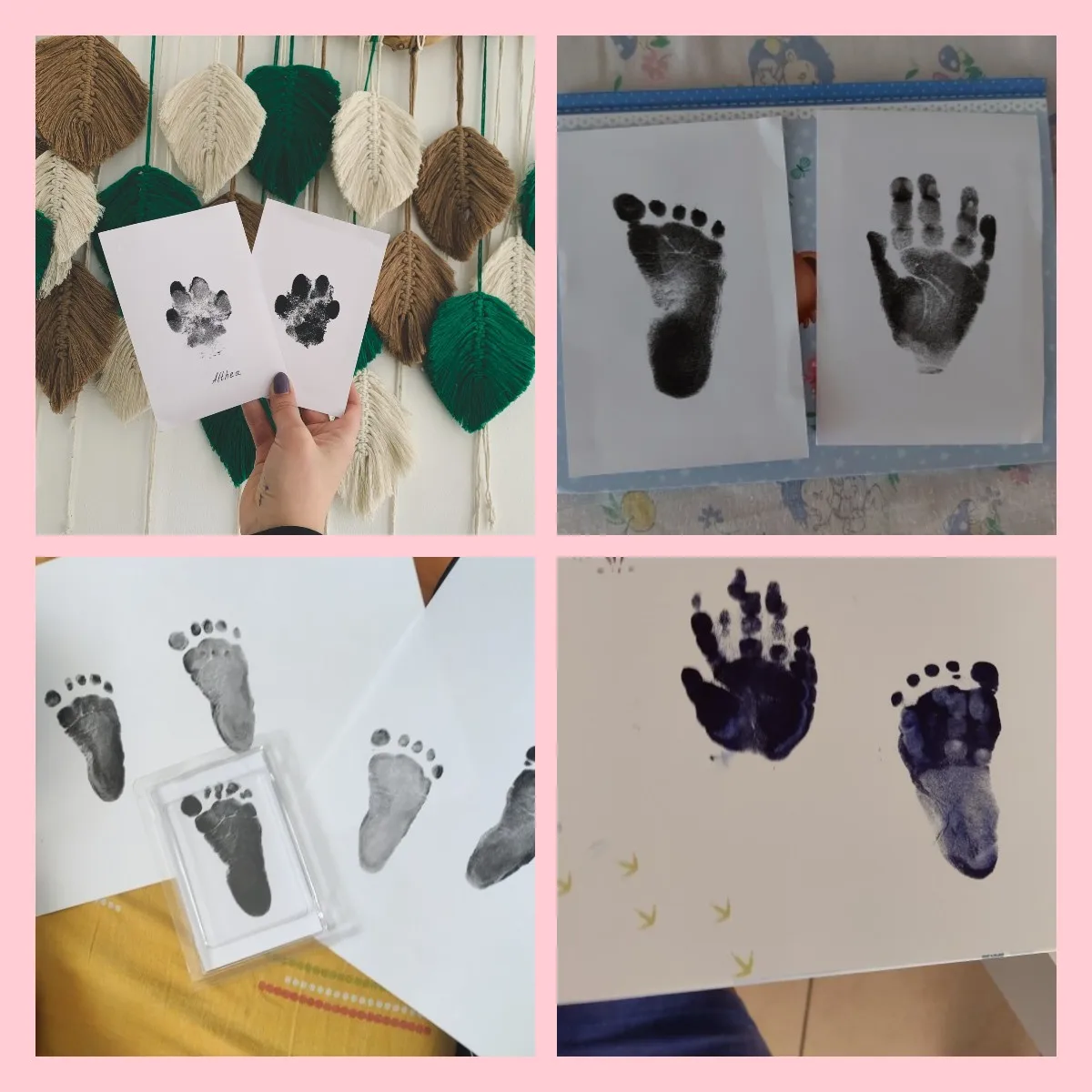 Baby Care Non-Toxic Baby Handp - Footprint Ink Kit recension och pris