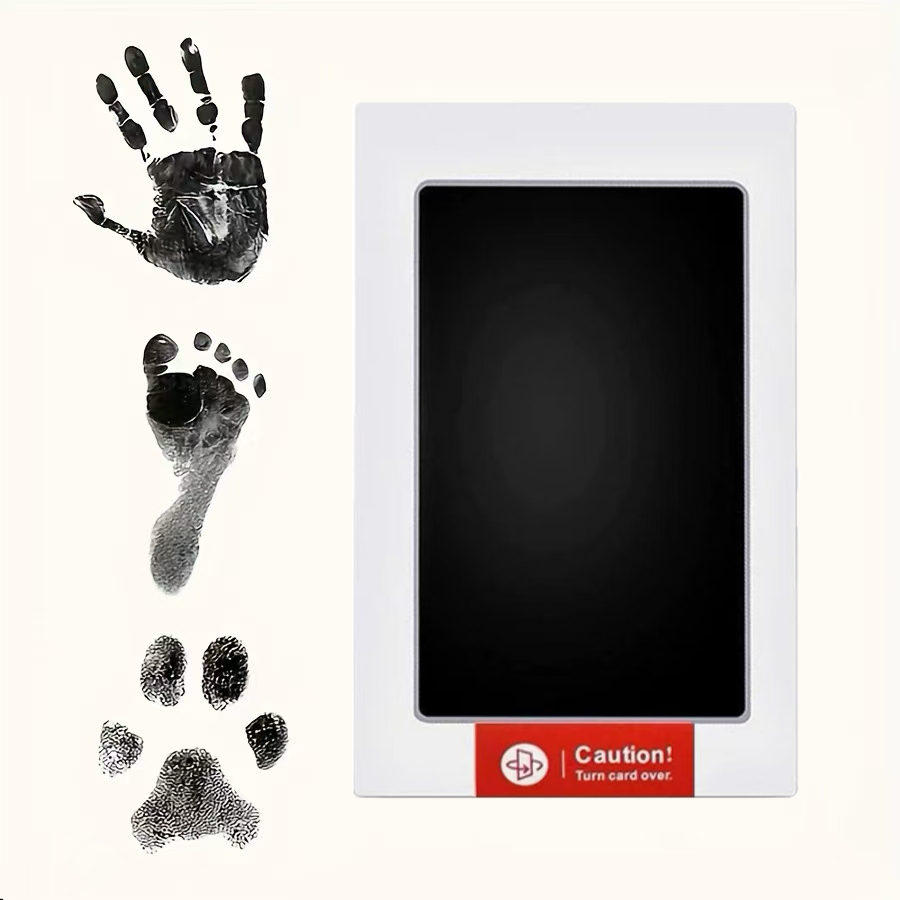 1 Set Baby Handprint Footprint - Footprint Ink Kit recension och pris