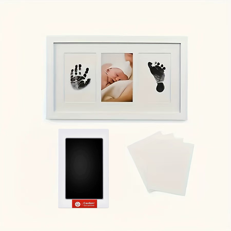 1 Set Baby Handprint Footprint - Footprint Ink Kit recension och pris