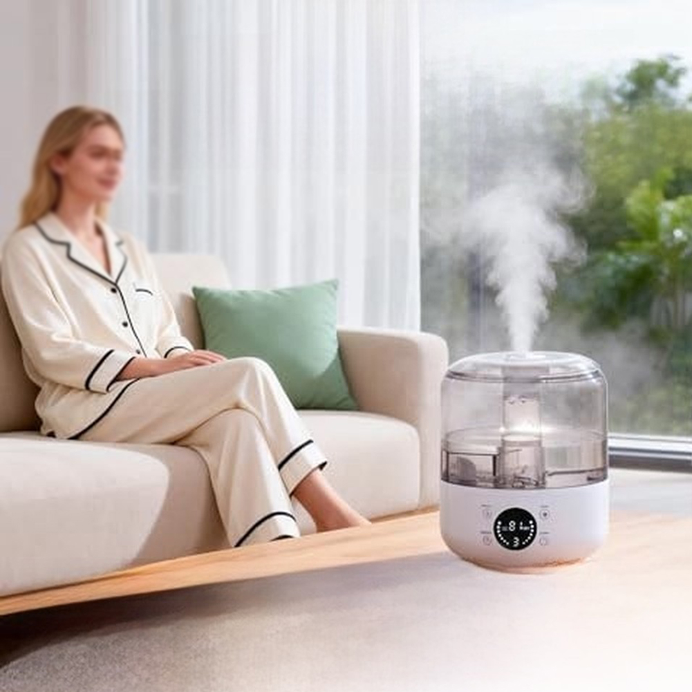 Dual Nozzle 3 Liter Humidifier - Humidifier Nursery Quiet recension och pris