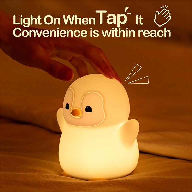 NEW Penguin Night Light Silico - Baby Nursery Table recension och pris