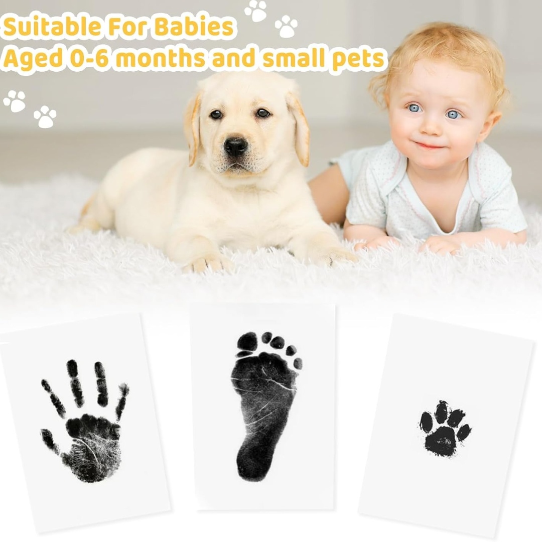 Baby Handprint and Footprint K - Footprint Ink Kit recension och pris