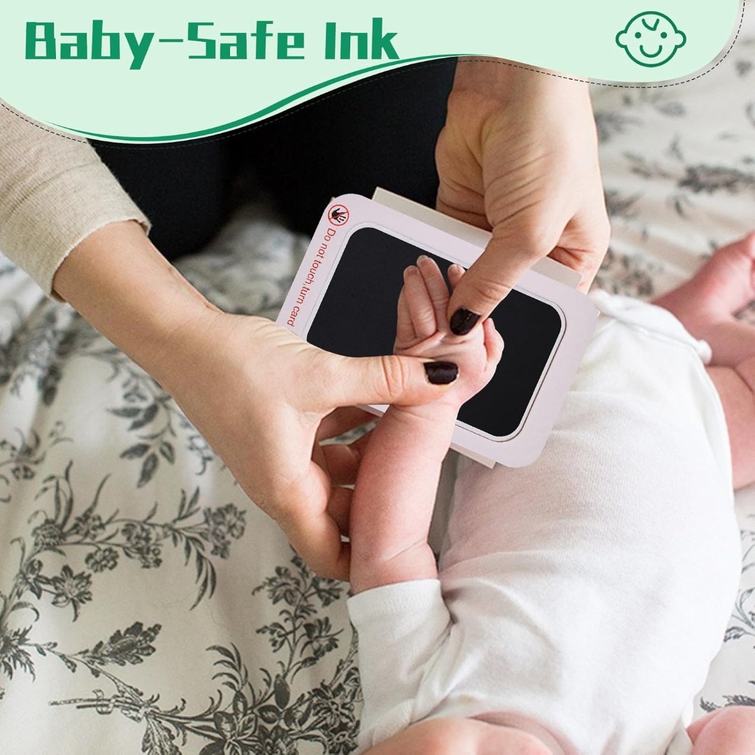 Baby Handprint and Footprint K - Footprint Ink Kit recension och pris