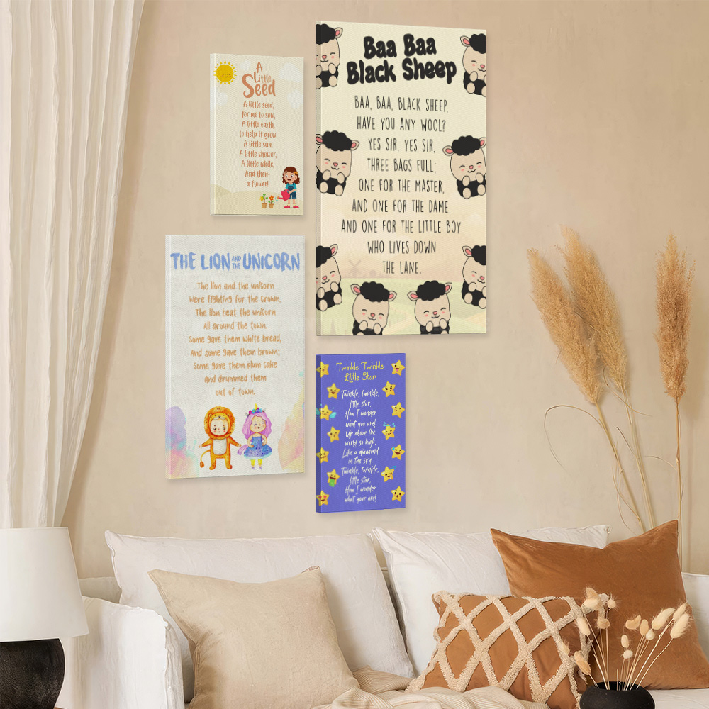 Classic Nursery Rhymes Canvas  - Baby Nursery Rhymes recension och pris