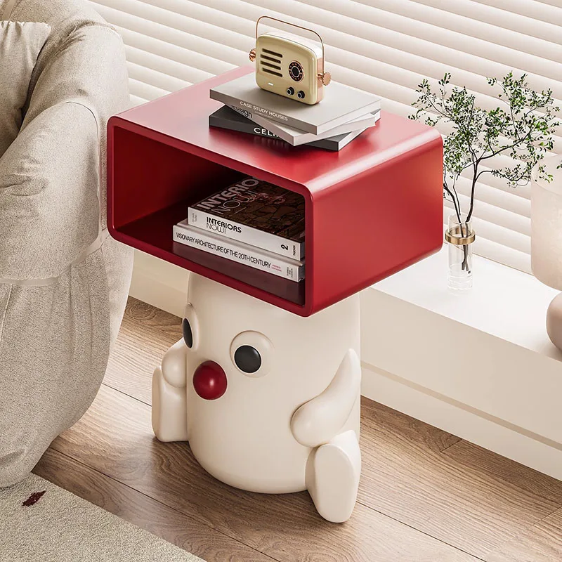 Milky White Baby Nightstand wi - Baby Nursery Table recension och pris