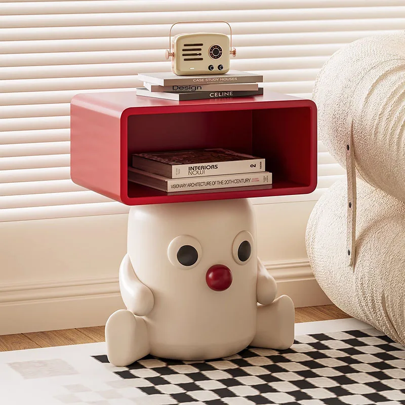 Milky White Baby Nightstand wi - Baby Nursery Table recension och pris