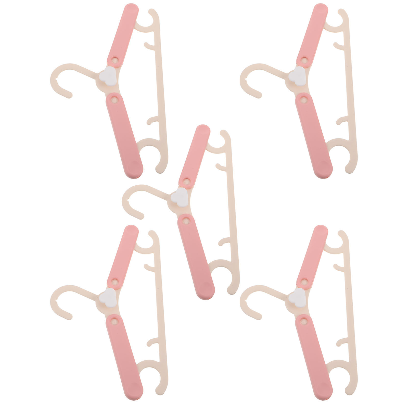 5Pcs Kids Adjustable Plastic H - Baby Nursery Hangers recension och pris