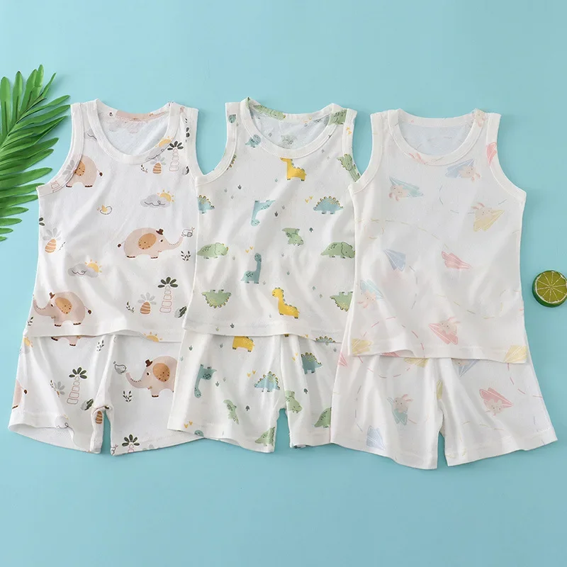 Kids Bamboo Cotton Vest Suit S - Baby Nursery Ideas Boy recension och pris