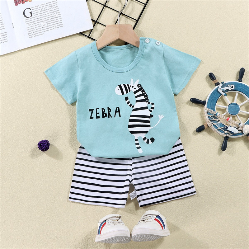Cotton Tees+Shorts 2-piece Tra - Baby Nursery Ideas Boy recension och pris