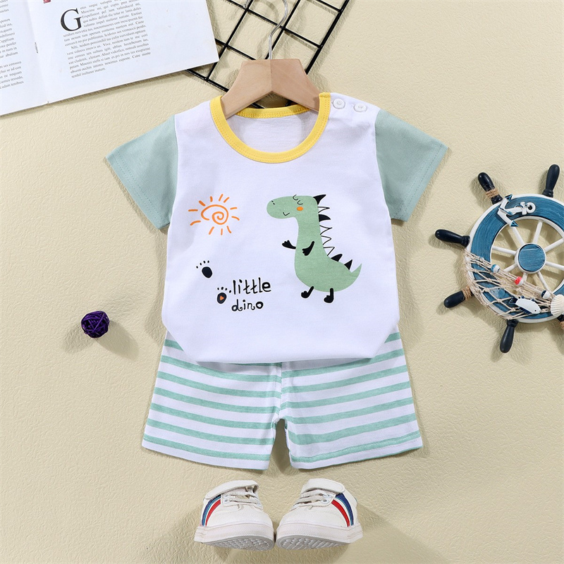 Cotton Tees+Shorts 2-piece Tra - Baby Nursery Ideas Boy recension och pris