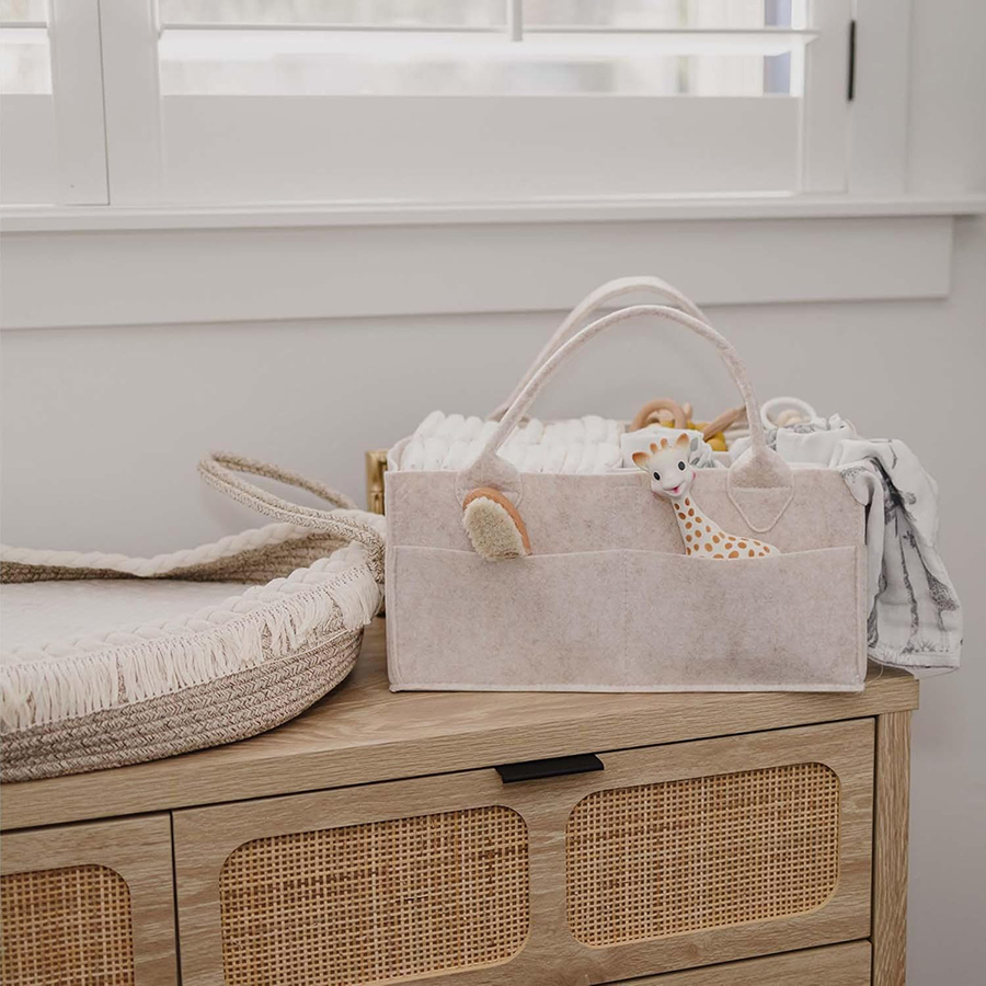 Baby Diaper Ball Bag Organizer - Baby Nursery Organiser recension och pris
