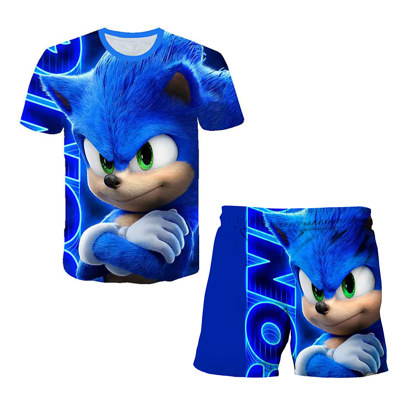 Summer New T-shirts Boys Sonic - Baby Nursery Ideas Boy recension och pris