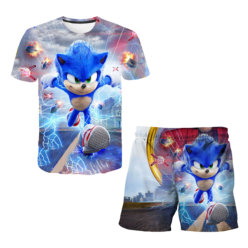 Summer New T-shirts Boys Sonic - Baby Nursery Ideas Boy recension och pris