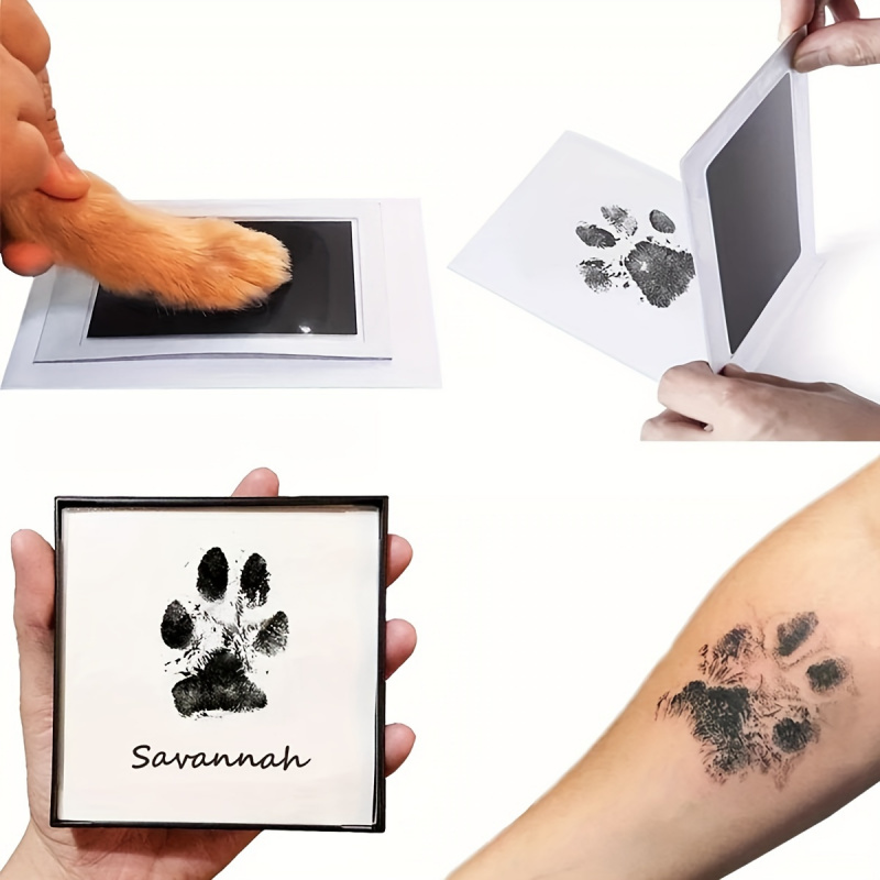 Pet Paw Print Keepsake Kit - C - Footprint Ink Kit recension och pris