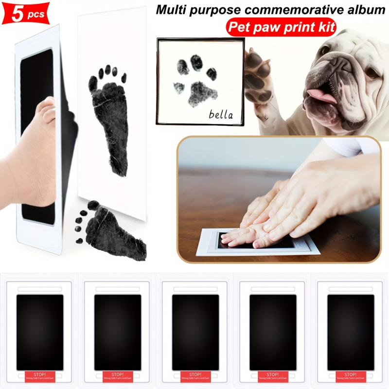 Pet Paw Print Keepsake Kit - C - Footprint Ink Kit recension och pris