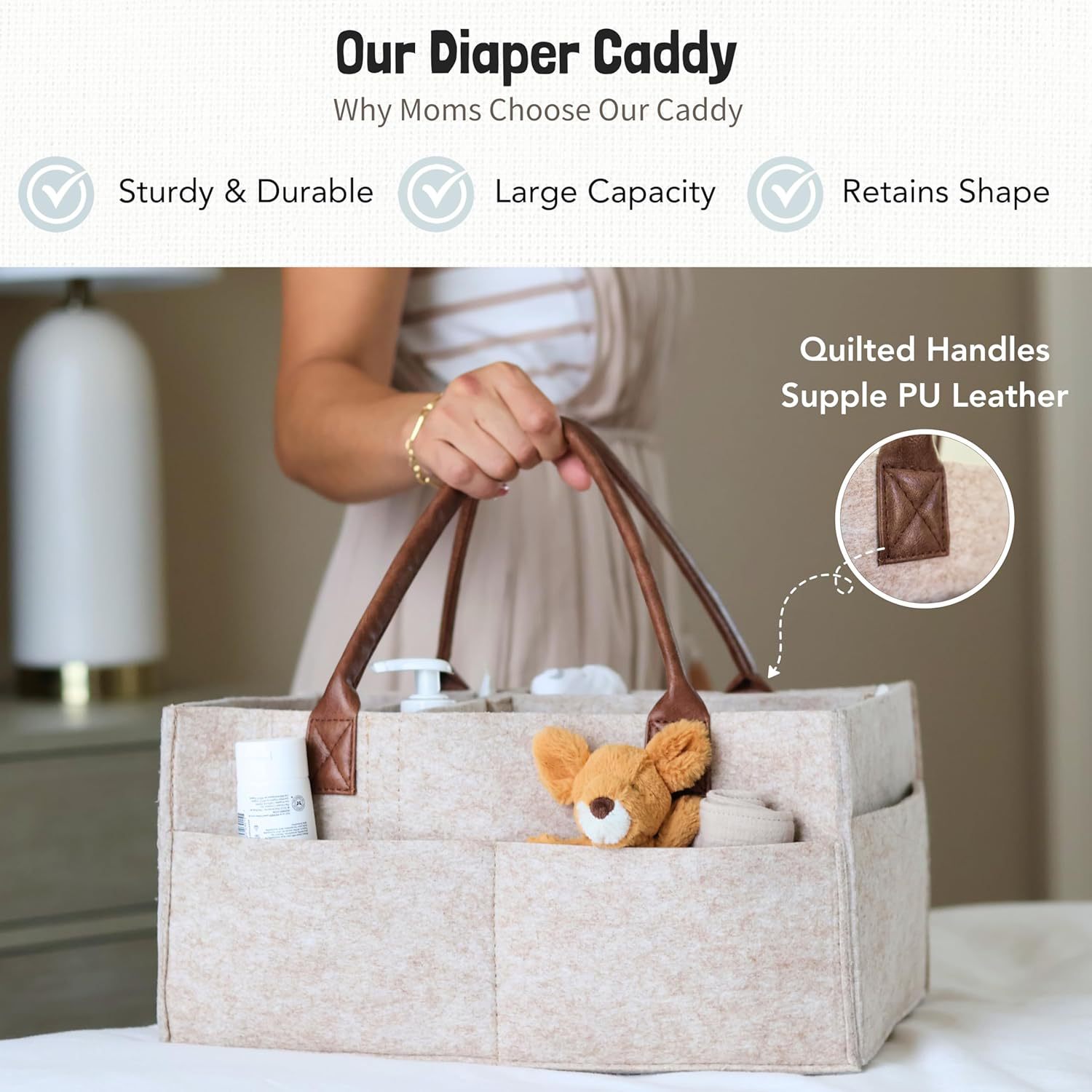 Baby Felt Storage Nursery Orga - Baby Nursery Organiser recension och pris