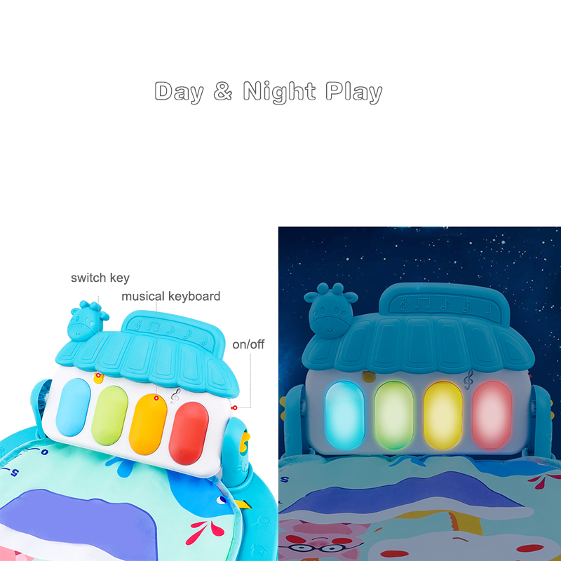 Musical Baby Activity Gym Rack - Baby Nursery Shelf recension och pris