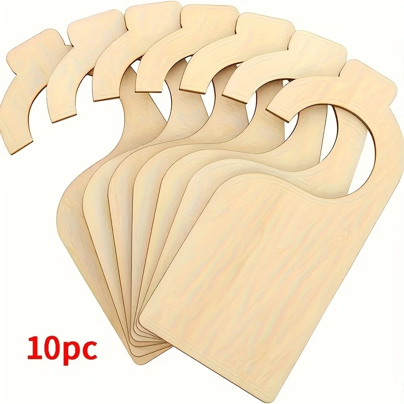 10 Pcs Blank Wooden Closet Div - Baby Nursery Home recension och pris