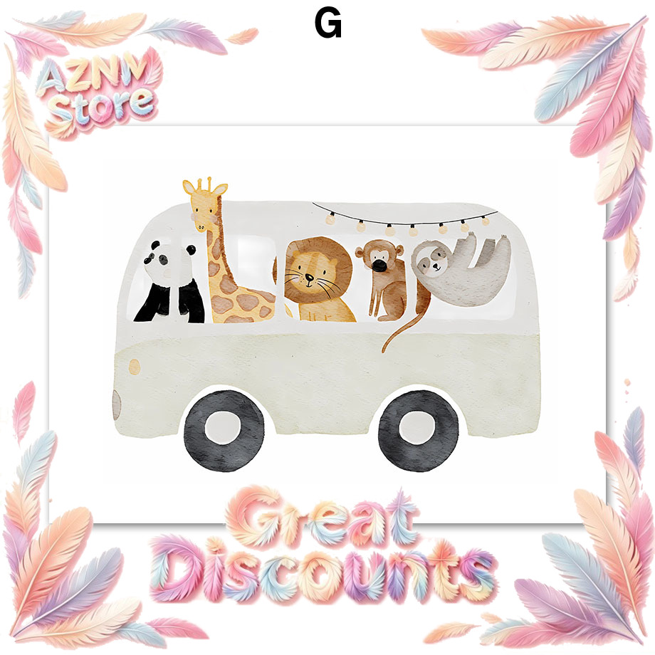Boho Animals Friend Elephant R - Baby Nursery Home recension och pris