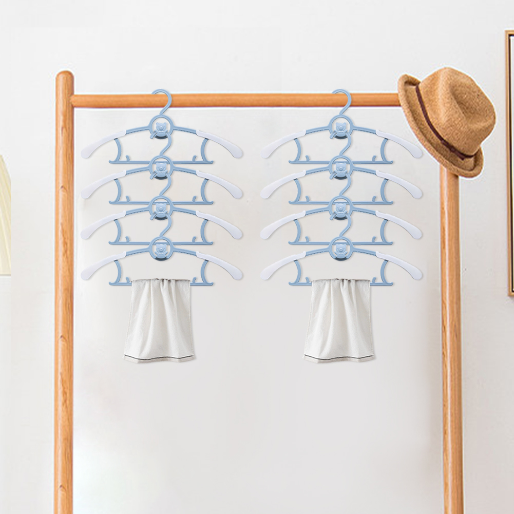 10Pcs Extendable Kids Clothes  - Baby Nursery Hangers recension och pris