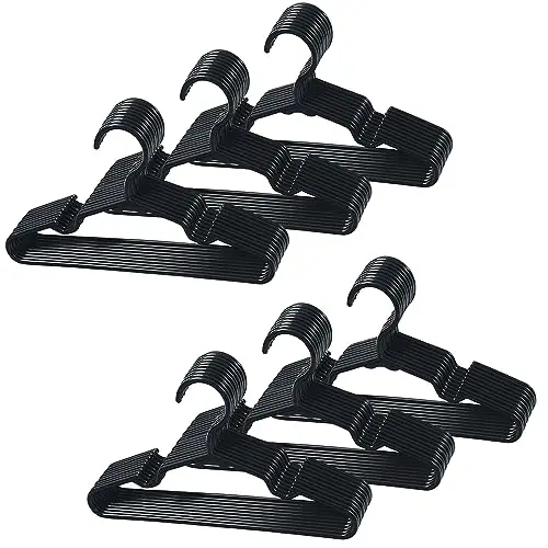 20/60 Pack Black Baby Nursery  - Baby Nursery Hangers recension och pris