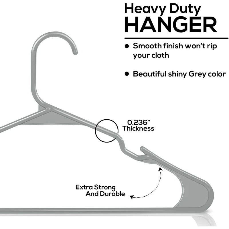 20/60 Pack Black Baby Nursery  - Baby Nursery Hangers recension och pris