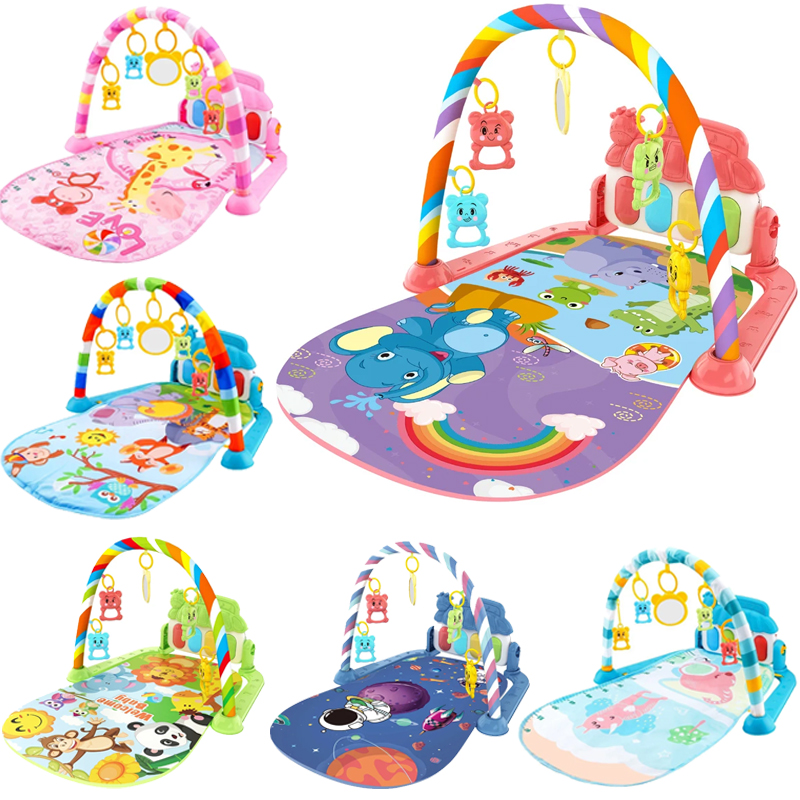 Baby Activity Gym Rack Musical - Baby Nursery Shelf recension och pris