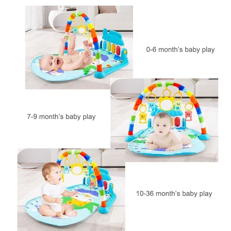 Baby Activity Gym Rack Musical - Baby Nursery Shelf recension och pris