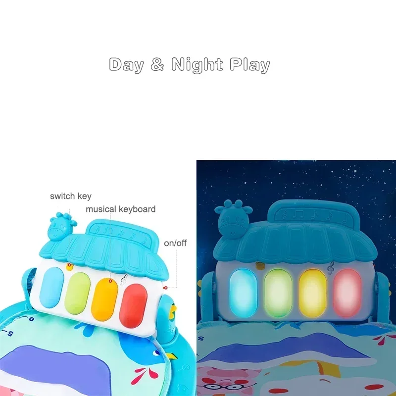 Baby Activity Gym Rack Musical - Baby Nursery Shelf recension och pris