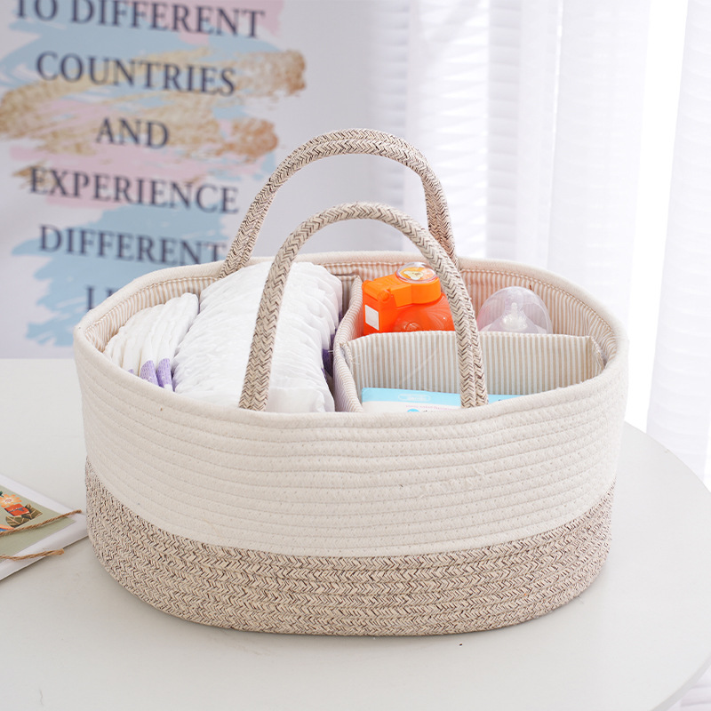 PANGDUBE Foldable Diaper Caddy - Baby Nursery Organiser recension och pris