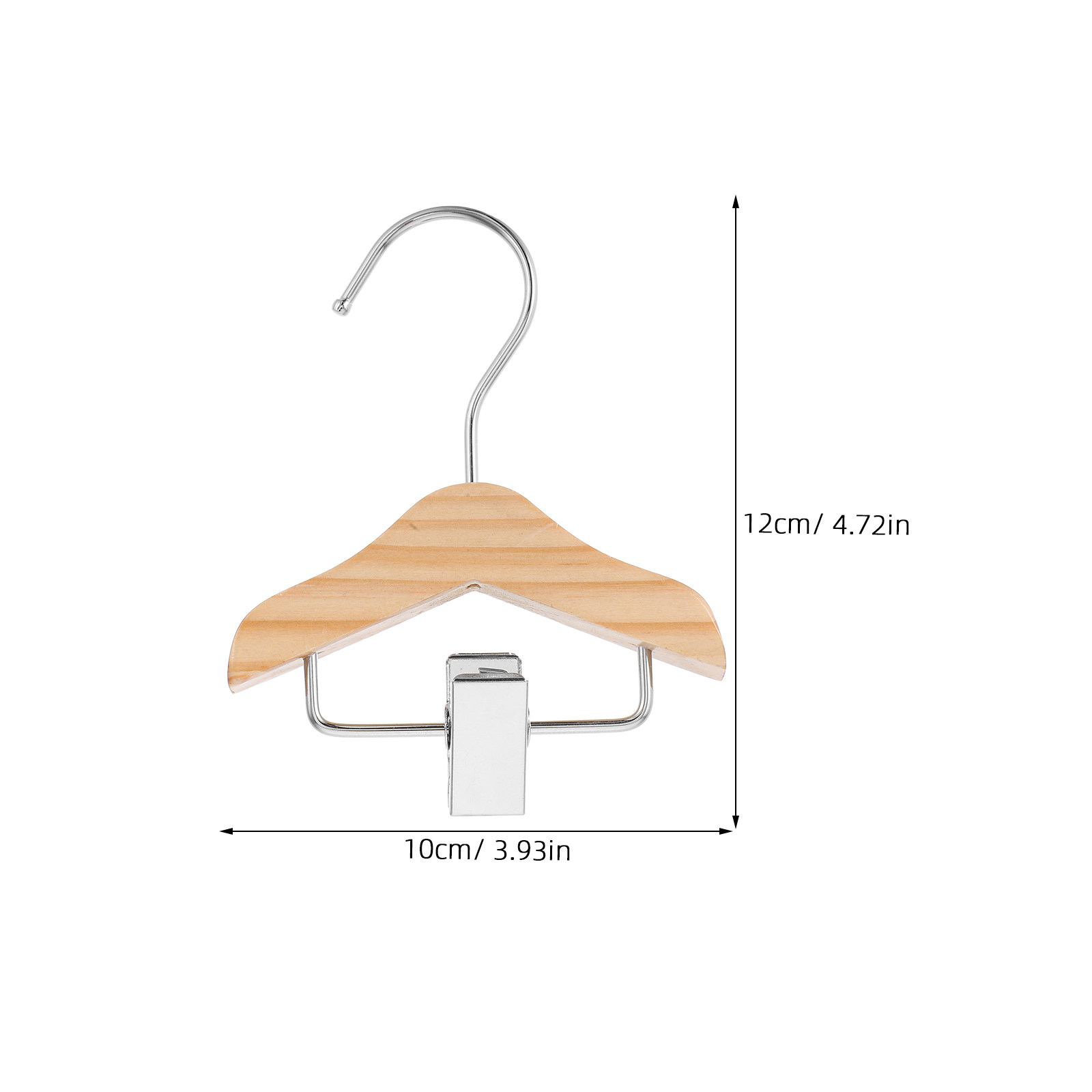 5Pcs Wood Mini Clothes Hangers - Baby Nursery Hangers recension och pris