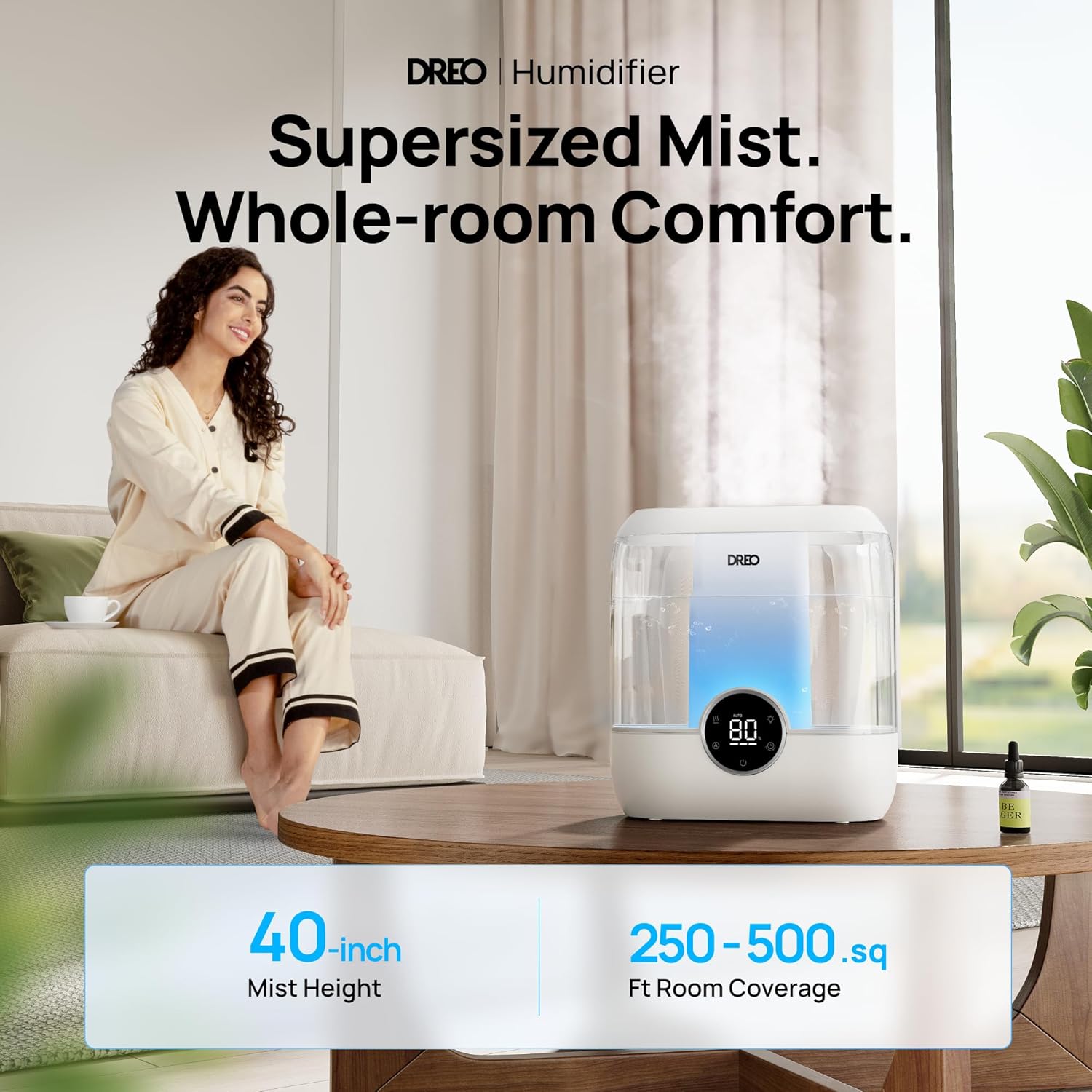 Dreo 6L Top Fill Humidifier Qu - Humidifier Nursery Quiet recension och pris