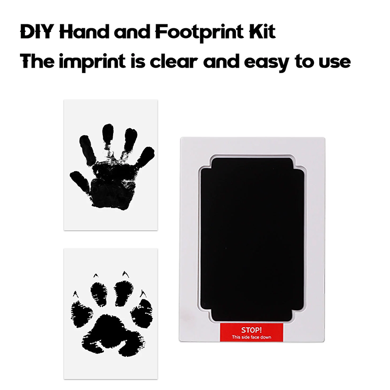 Non Toxic Baby Hand Footprint  - Footprint Ink Kit recension och pris