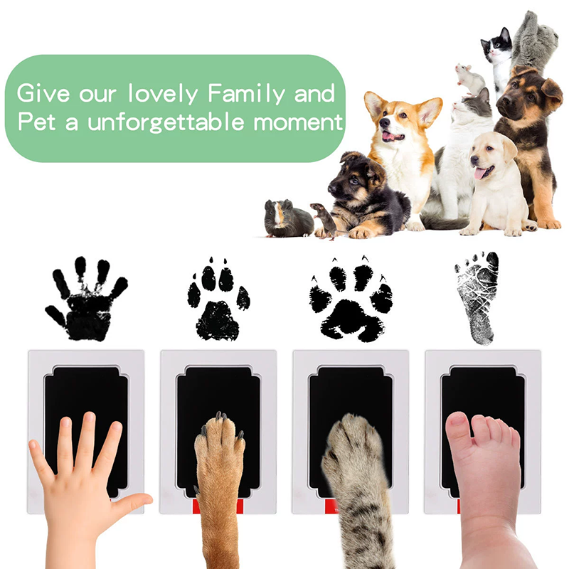 Non Toxic Baby Hand Footprint  - Footprint Ink Kit recension och pris