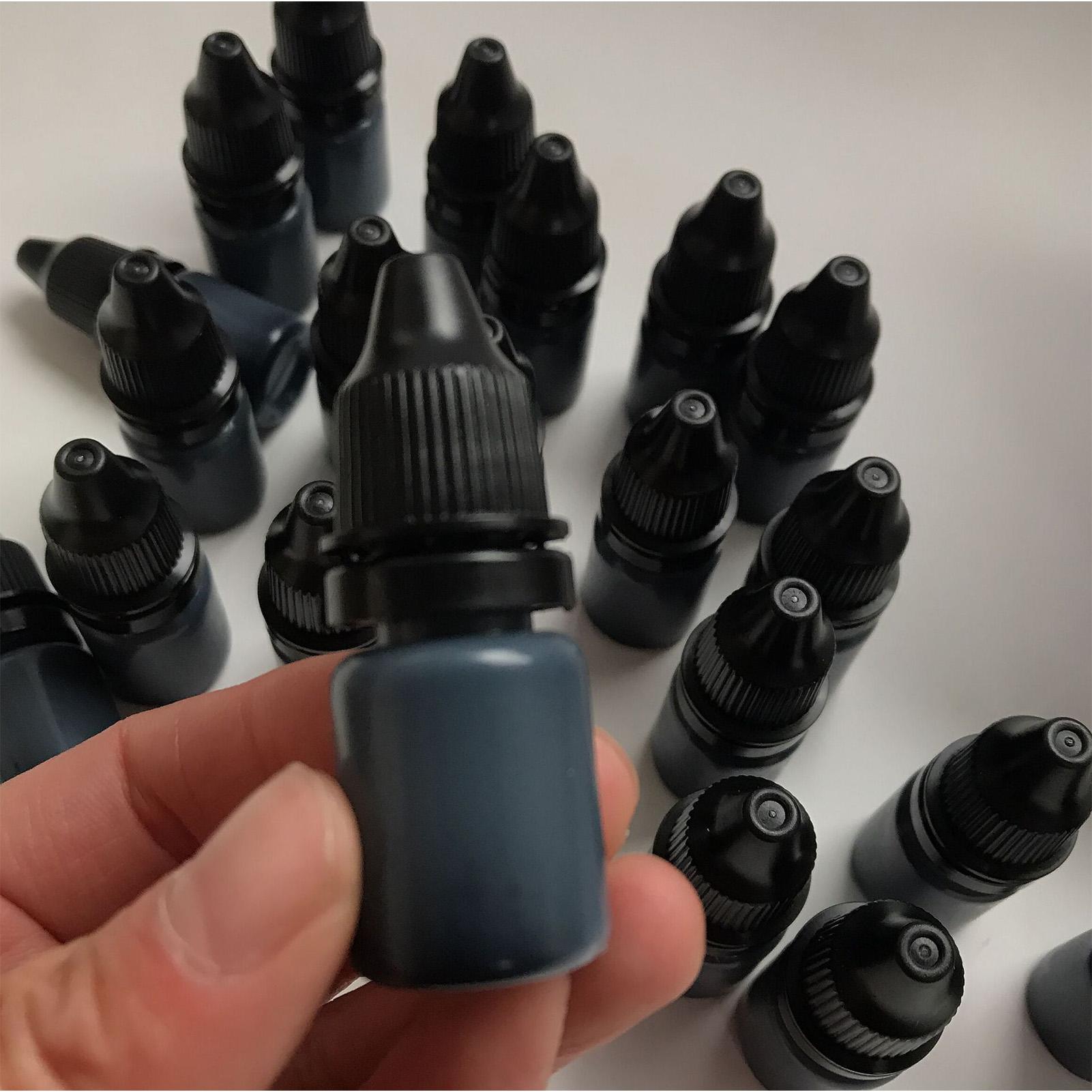 Black Stamp Ink 3Pcs/set Fast  - Footprint Ink Kit recension och pris