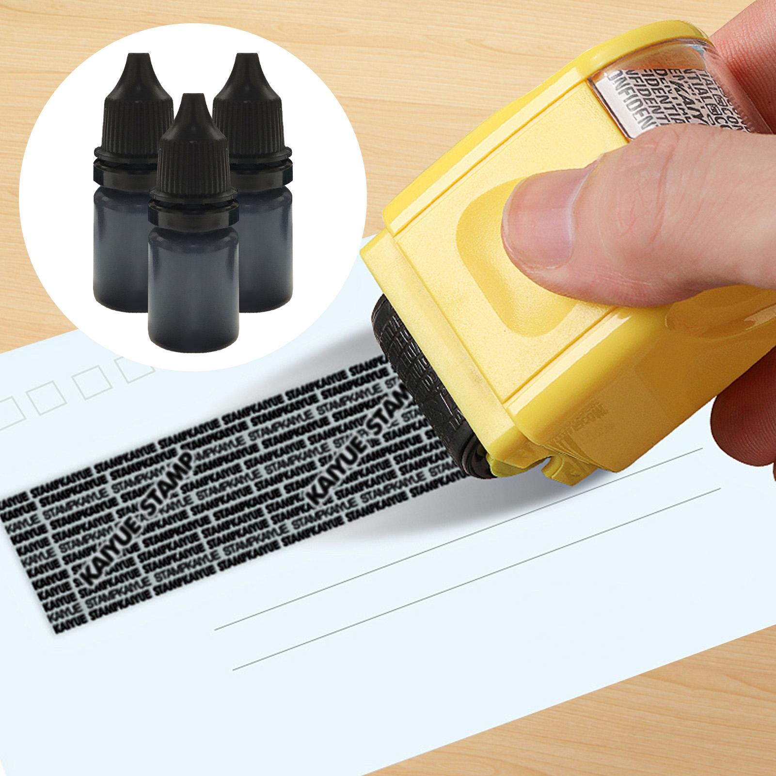 Black Stamp Ink 3Pcs/set Fast  - Footprint Ink Kit recension och pris