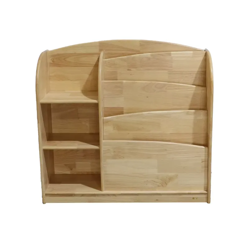 Solid Wood Kids Storage Cabine - Baby Nursery Shelf recension och pris