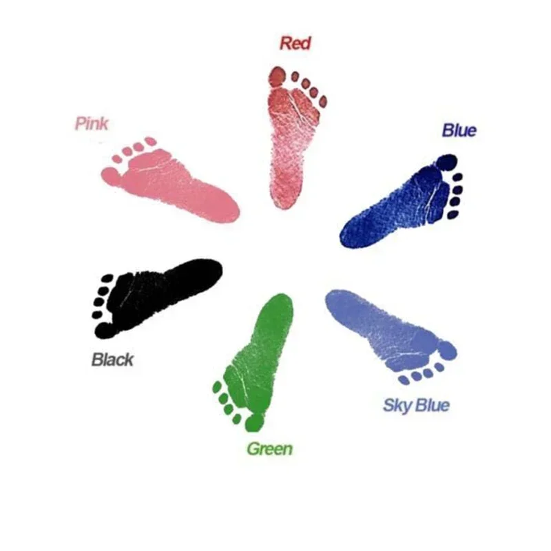 Toddlers Souvenir Baby DIY New - Footprint Ink Kit recension och pris