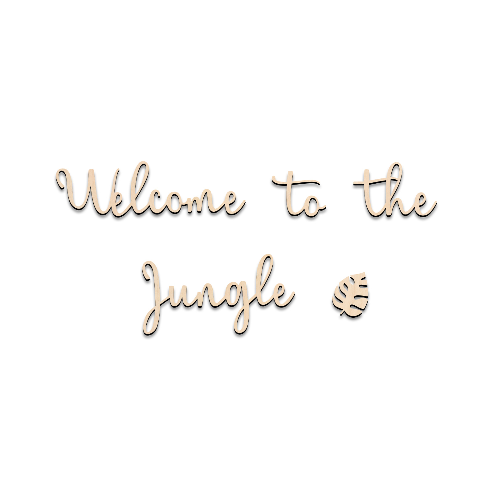 Welcome to the Jungle Wooden S - Baby Nursery Home recension och pris